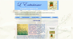 Desktop Screenshot of entusiasme.es